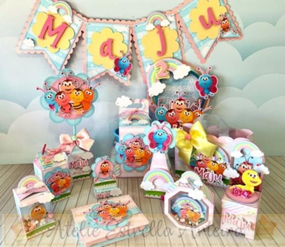 KIT FESTA COMPLETA TEMA BICHIKIDS