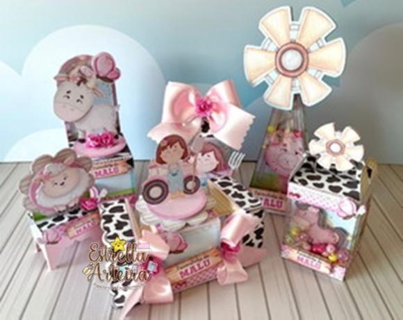Kit Festa Completa Tema Fazendinha Menina