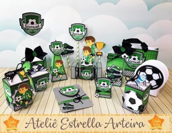 Kit Festa Completa Tema Futebol
