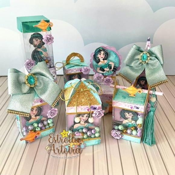 Kit Festa Completa Tema Jasmine