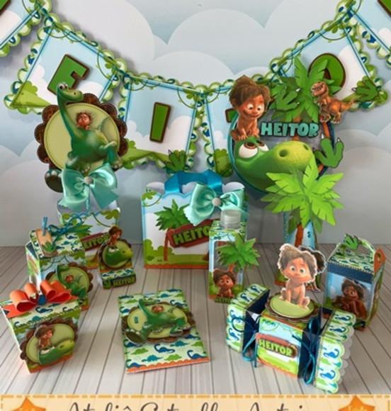 KIT FESTA COMPLETA TEMA O BOM DINOSSAURO
