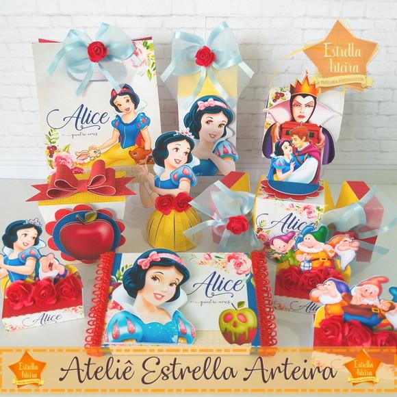 KIT FESTA COMPLETÃO - BRANCA DE NEVE