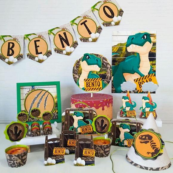 KIT FESTA COMPLETÃO - DINOSSAURO