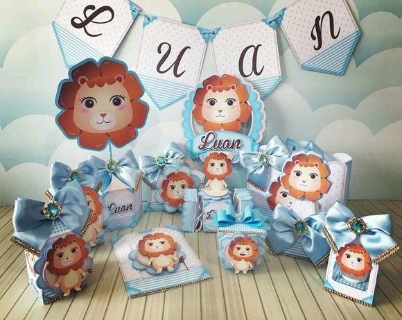 KIT FESTA COMPLETÃO - LEÃOZINHO