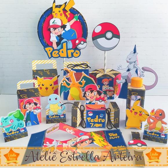 KIT FESTA COMPLETÃO POKÉMON