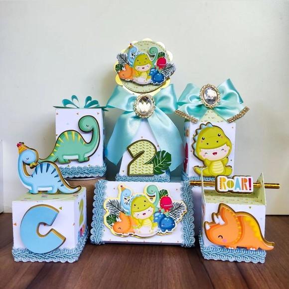 KIT FESTA DINO BABY LUXO
