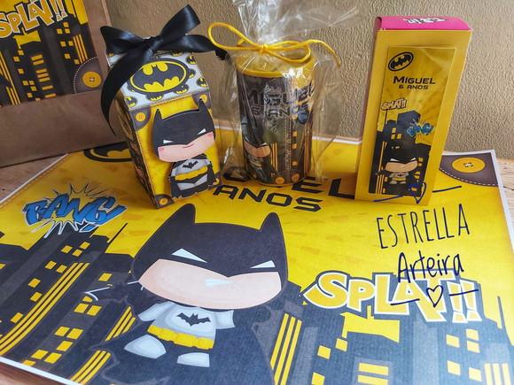 KIT FESTA NA ESCOLA BATMAN