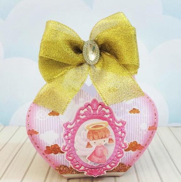 KIT FESTA PERSONALIZADA BATIZADO MENINA