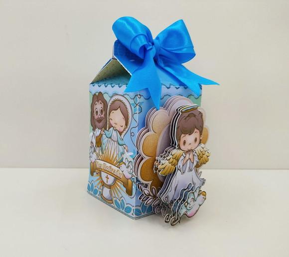 KIT FESTA PERSONALIZADA BATIZADO MENINO