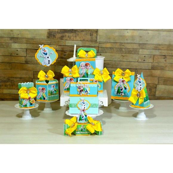 KIT FESTA PERSONALIZADA COMPLETA FROZEN FEVER