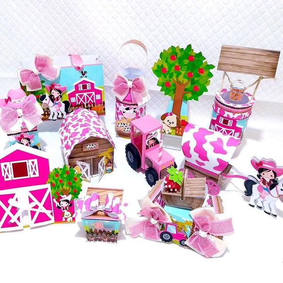 KIT FESTA PERSONALIZADA FAZENDINHA