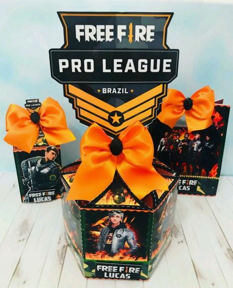 KIT FESTA PERSONALIZADA FREE FIRE