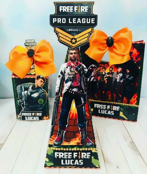 KIT FESTA PERSONALIZADA FREE FIRE