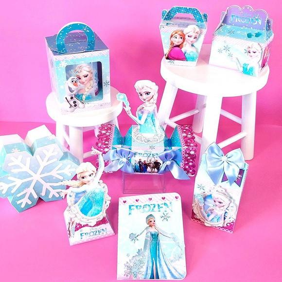 KIT FESTA PERSONALIZADA FROZEN