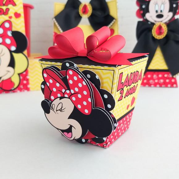 KIT FESTA PERSONALIZADA MINNIE VERMELHA