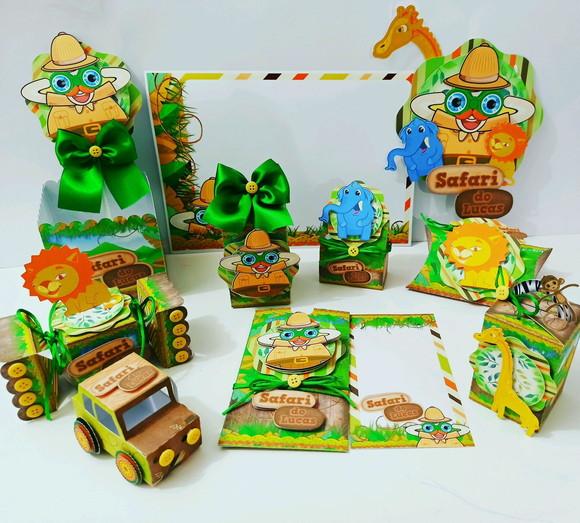 KIT FESTA PERSONALIZADA MUNDO BITA SAFARI
