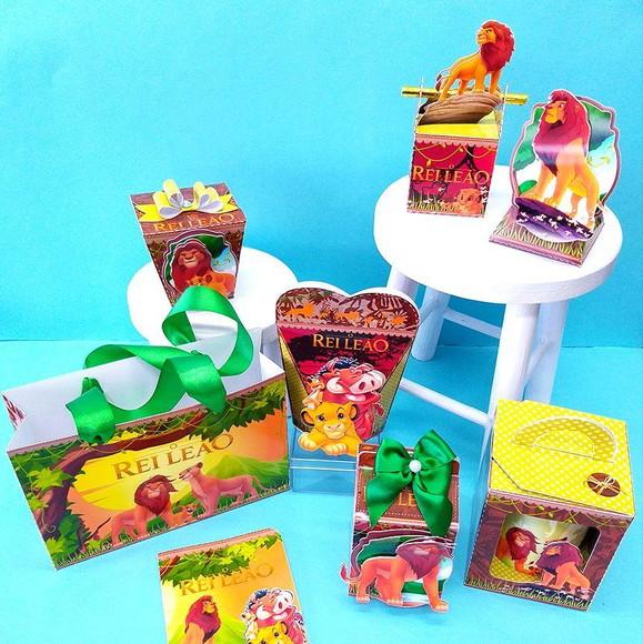 KIT FESTA PERSONALIZADA O REI LEÃO
