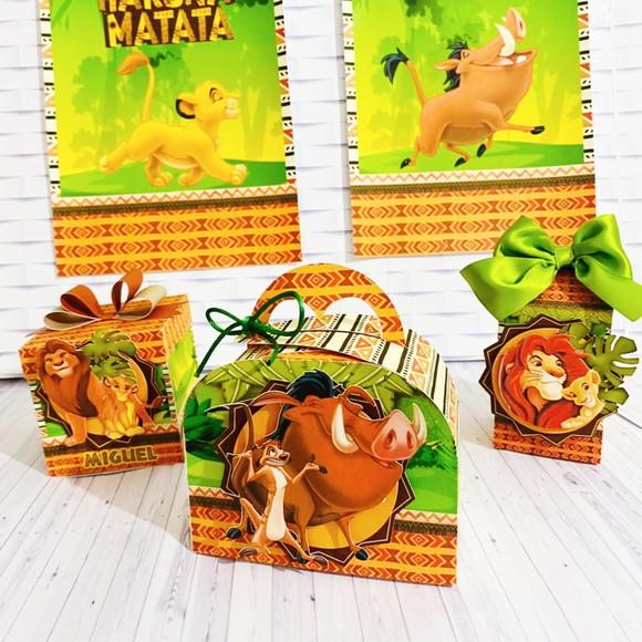 KIT FESTA PERSONALIZADA O REI LEÃO