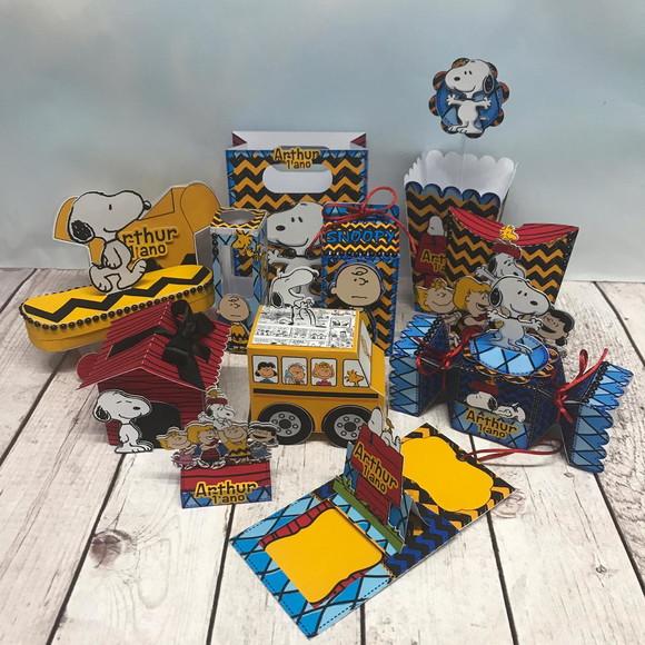 KIT FESTA PERSONALIZADA SNOOPY