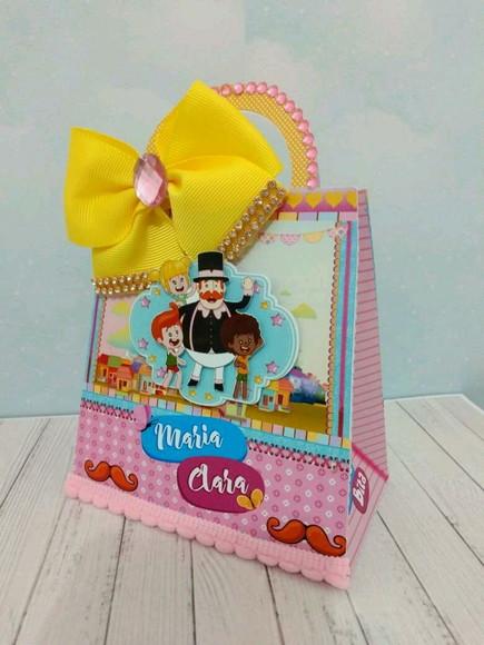 KIT FESTA PERSONALIZADO MUNDO BITA ROSA