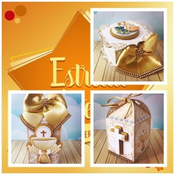 KIT FESTA PERSONALIZADO PRIMEIRA COMUNHÃO