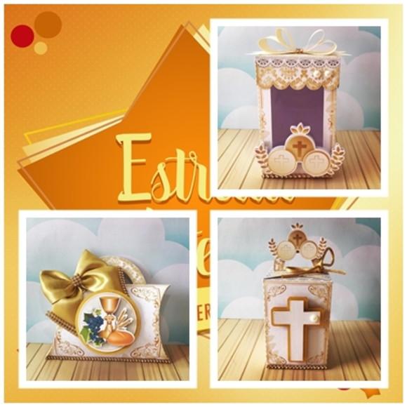 KIT FESTA PERSONALIZADO PRIMEIRA EUCARISTIA