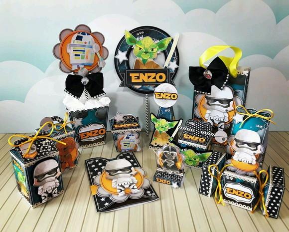 KIT FESTA PERSONALIZADO STAR WARS