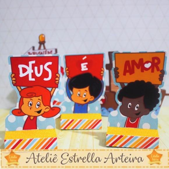 Porta Bis Duplo Tema 3 Palavrinhas