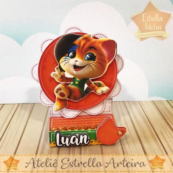 Porta Bis Duplo Tema 44 Gatos