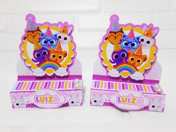 Porta Bis Duplo Tema Bolofofos Menina