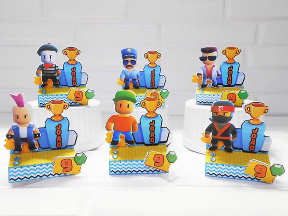 Porta Bis Tema Stumble Guys