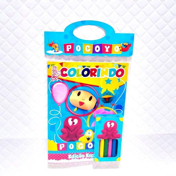 REVISTINHA PARA COLORIR TEMA POCOYO