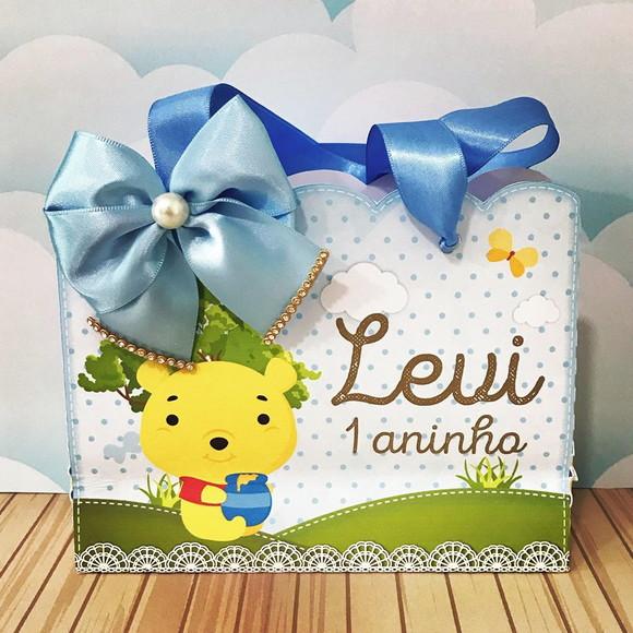 SACOLINHA LEMBRANCINHA URSINHO POOH
