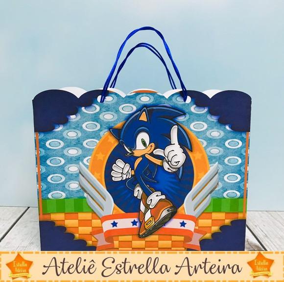 SACOLINHA PARA FESTA SONIC