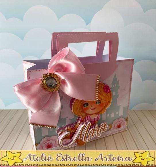 Sacolinha para Festa Tema Princesas Disney