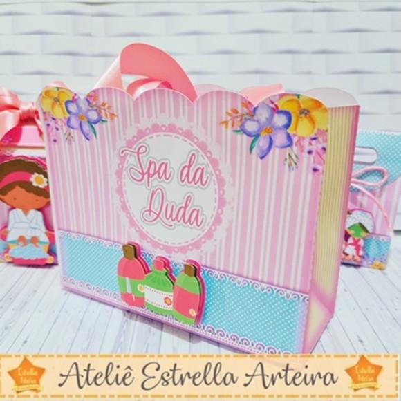 Sacolinha Para Festa Tema Spa