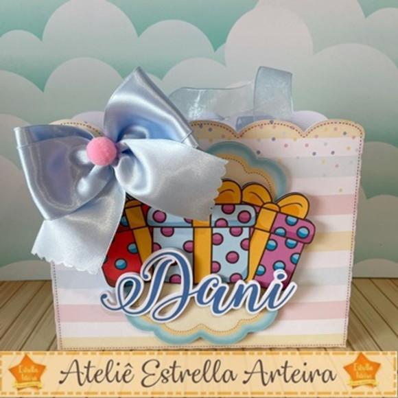 SACOLINHA TEMA FELIZ ANIVERSÁRIO