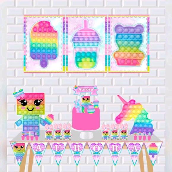 SO UM BOLINHO - FIDGET TOYS POP IT