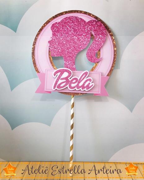 TOPO DE BOLO BARBIE