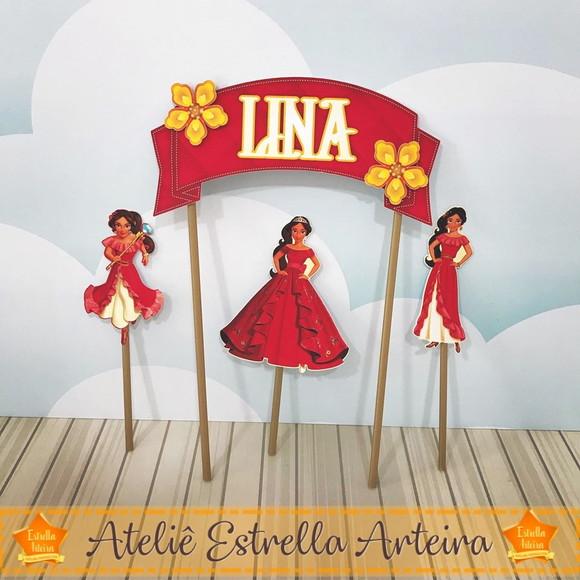 TOPO DE BOLO ELENA DE AVALOR