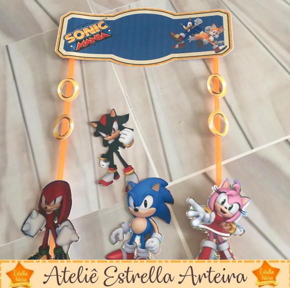 TOPO DE BOLO SONIC