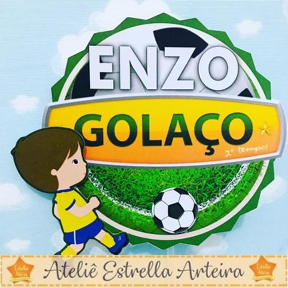 Topo De Bolo Tema Futebol