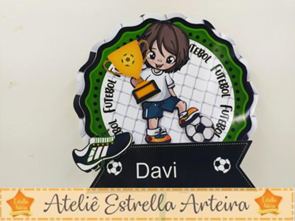 Topo De Bolo Tema Futebol