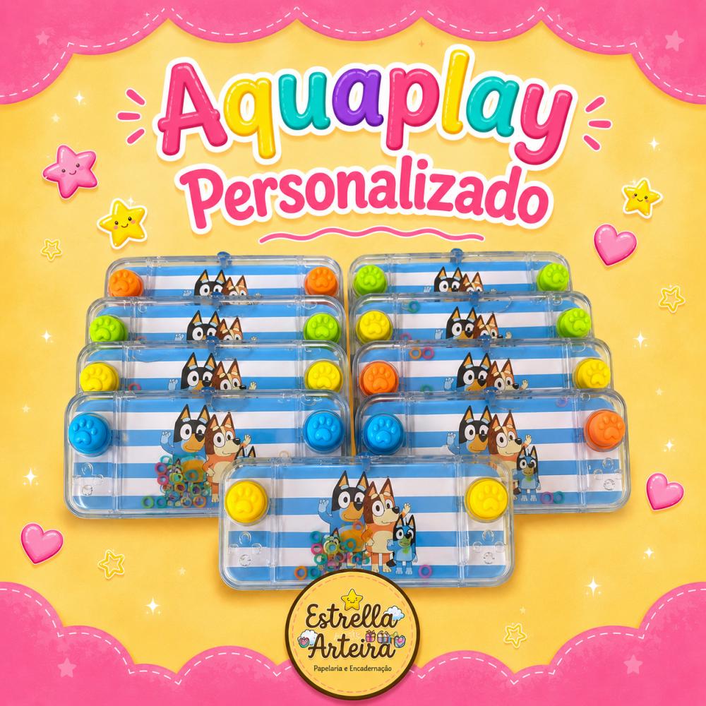 Aquaplay Personalizado Bluey