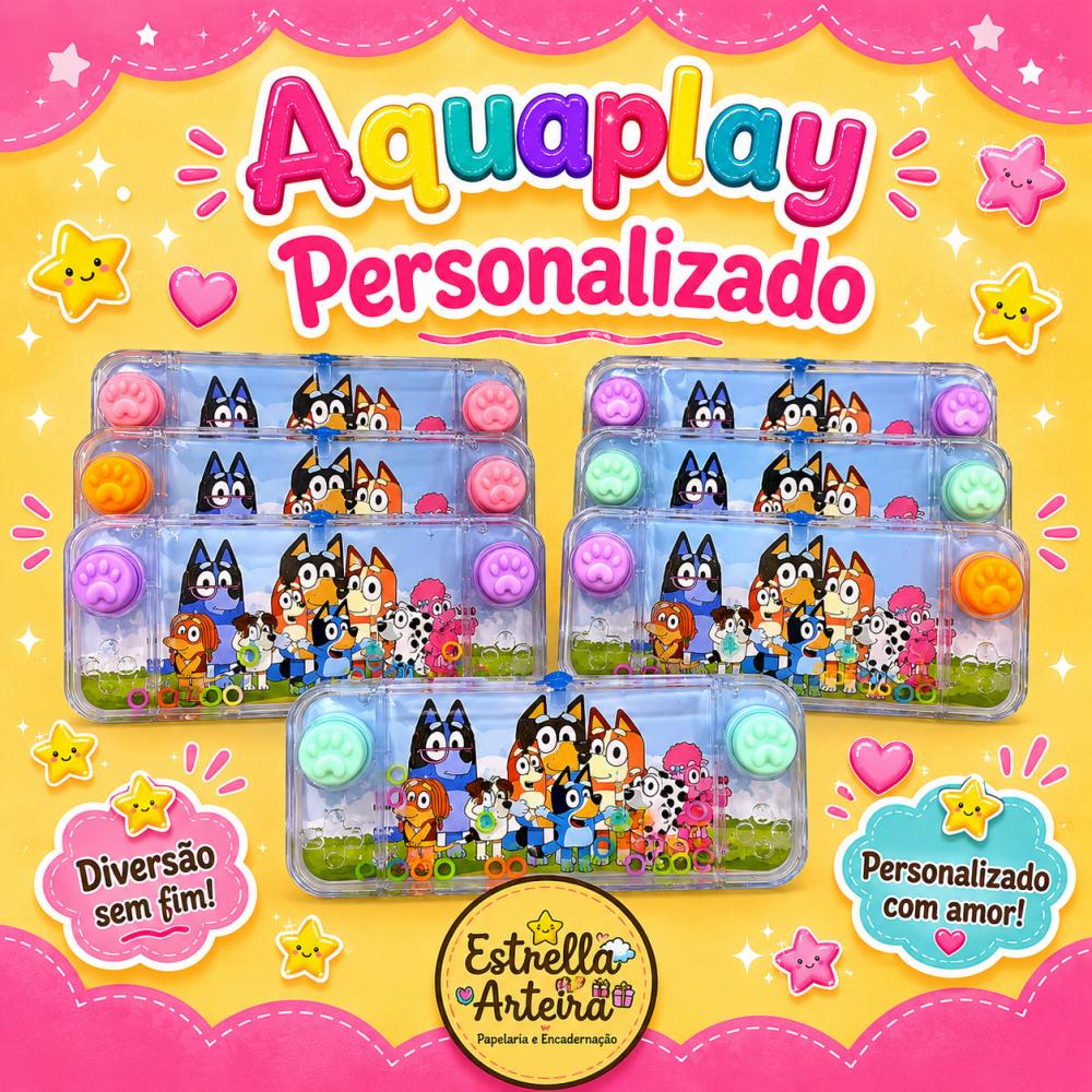 Aquaplay Personalizado Bluey