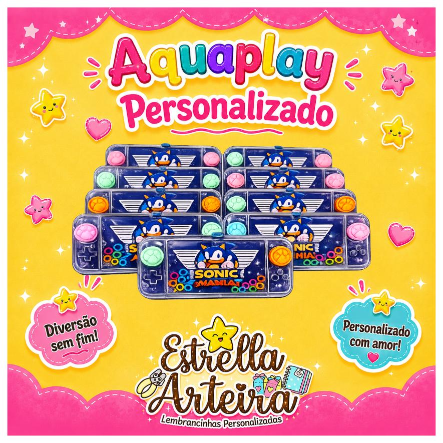Aquaplay Personalizado Sonic