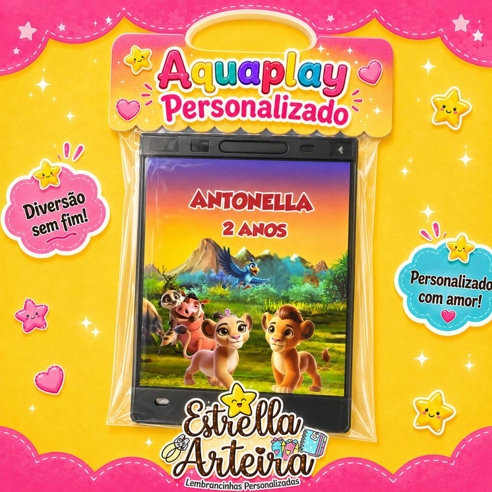 Aquaplay Personalizado O rei leão