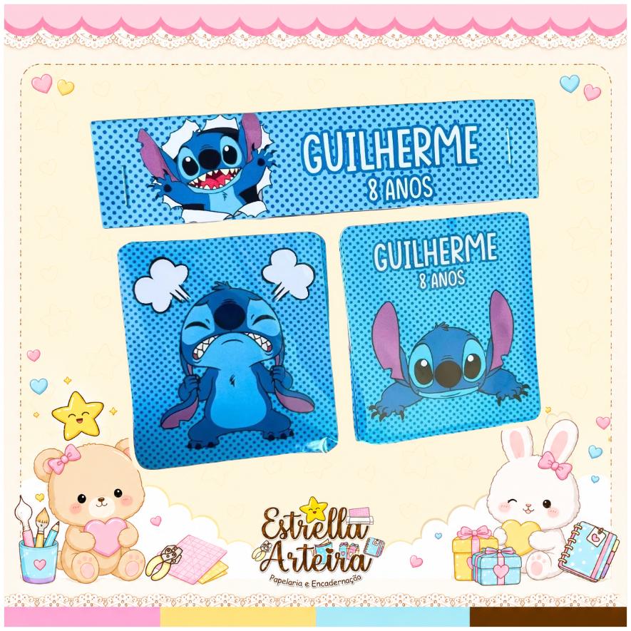 Jogo da Memória Personalizado Stitch