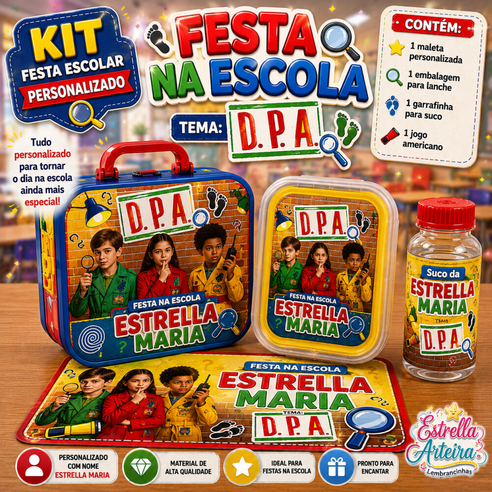 Kit festa na Escola DPA