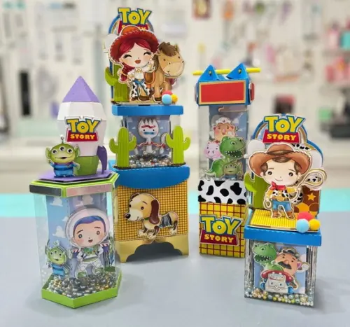 20 Caixinhas Luxo para Festa Tema Toy Story